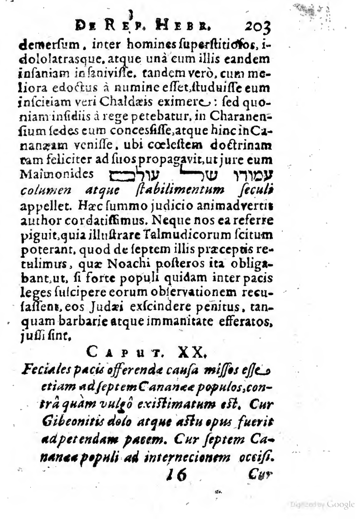 Facsimile B: De Hebreeuwse benaming van Abraham en het slot van de kernpassage (06c–07).