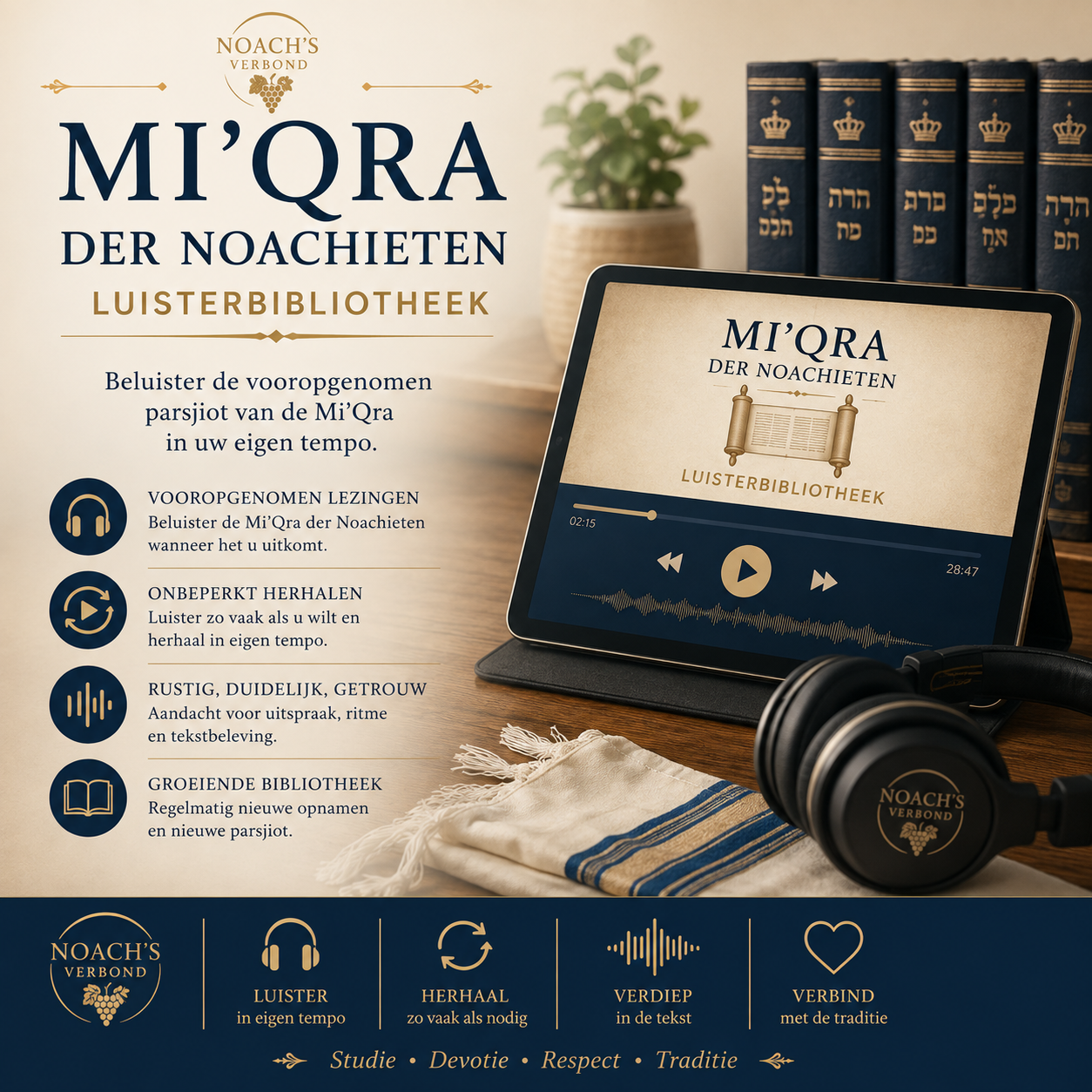 Mi’Qra der Noachieten – Luisterbibliotheek